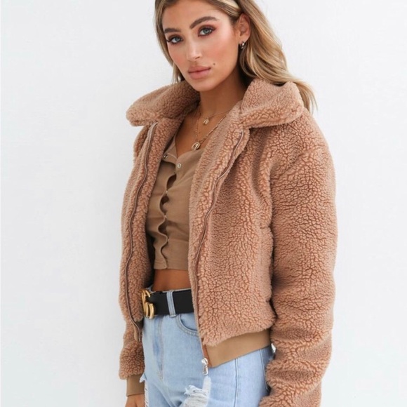 Tiger mist teddy jacket Clearance